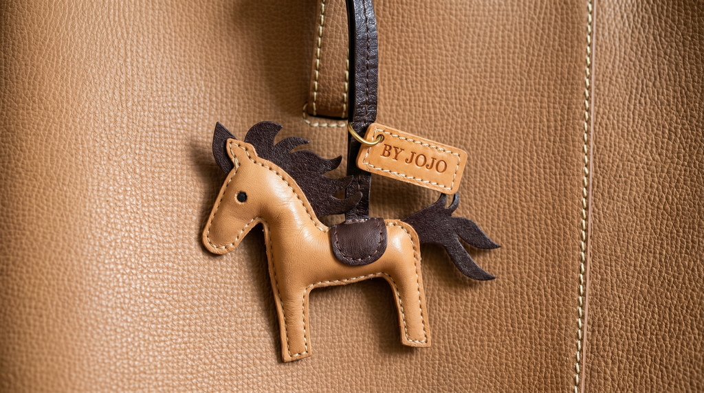 Leather Horse Charm